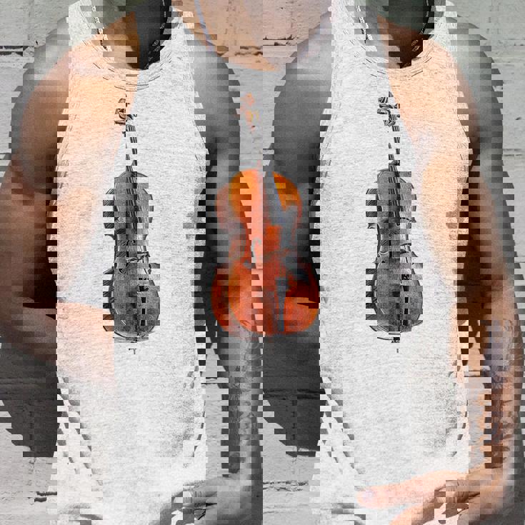 チェロ 楽器 モチーフ アート チェロ タンクトップ 彼への贈り物