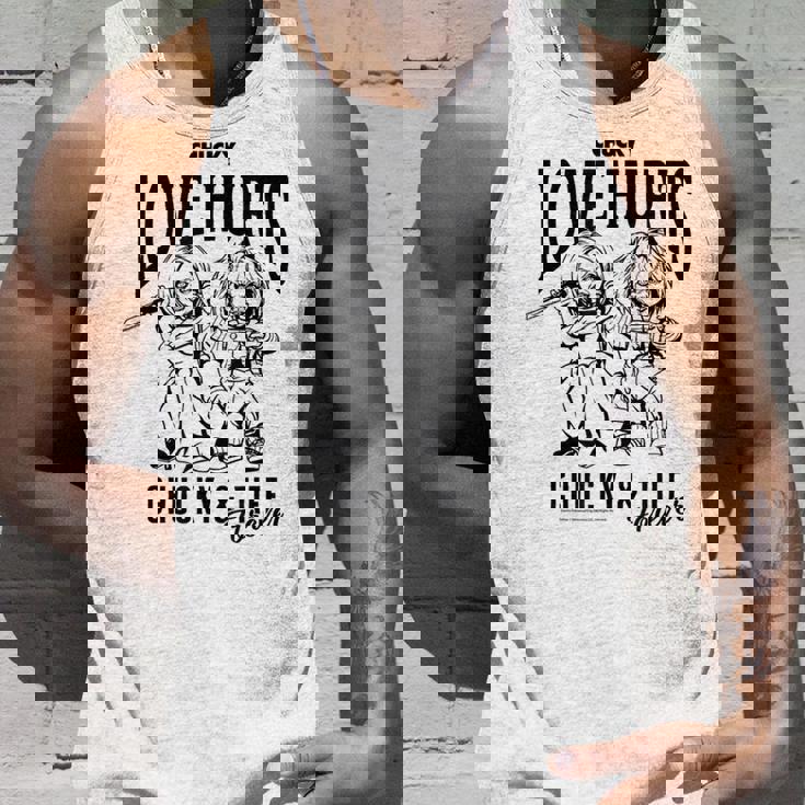 チャッキー＆ティフ・フォーエヴァー・ラブ・ハーツ タンクトップ 彼への贈り物