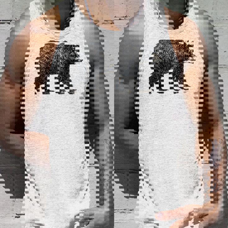 ツキノワグマ 動物愛好家 野生動物 自然 ハイキング ギフト タンクトップ 彼への贈り物