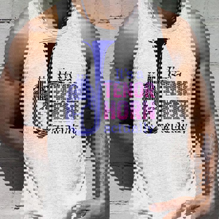 テナーホーンブラスバンドマーチングバンドおもしろ音楽 Alto Horn Or Tenor Horn Joke タンクトップ 彼への贈り物