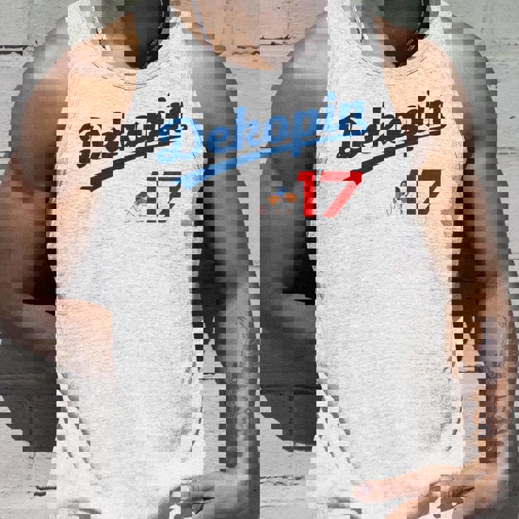 デコピン 大谷 Dekopin 愛犬 Decoy 二刀流 Decopin 野球 ユニホーム風 犬 かわいい 長袖tシャツ タンクトップ 彼への贈り物