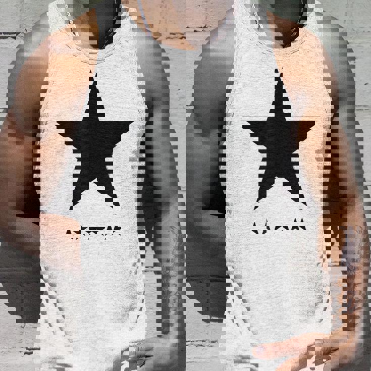 デヴィッド・ボウイ音楽ロックスターロゴ タンクトップ 彼への贈り物