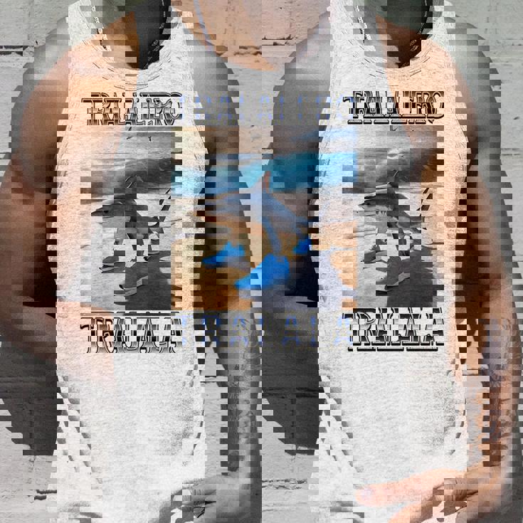 トララレロトララーラ-イタリアンブレインロットミーム 長袖tシャツ タンクトップ 彼への贈り物