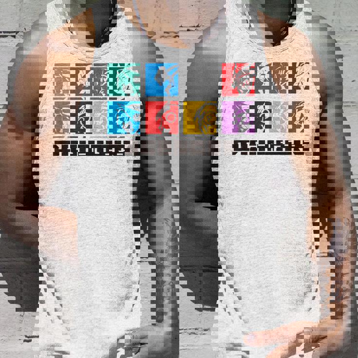 ドゲンジャーズ フェイスシルエット タンクトップ 彼への贈り物