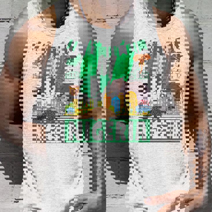 ナイジェリアの服のアイデア キッズ&ノベルティ ナイジェリア国旗 タンクトップ 彼への贈り物