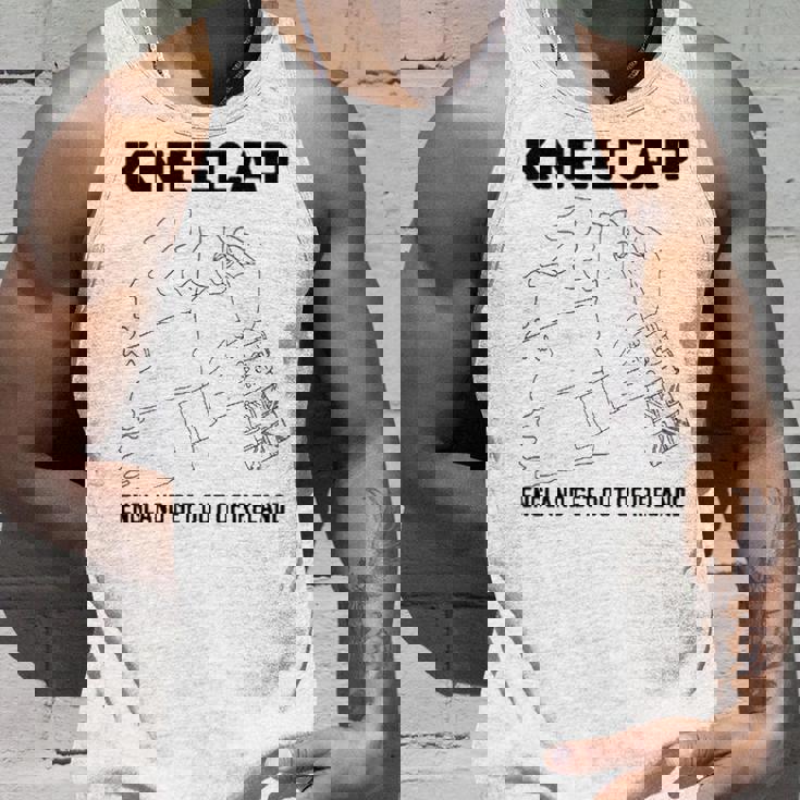 ニーキャップ・イングランドはアイルランドから出て行け 長袖tシャツ タンクトップ 彼への贈り物