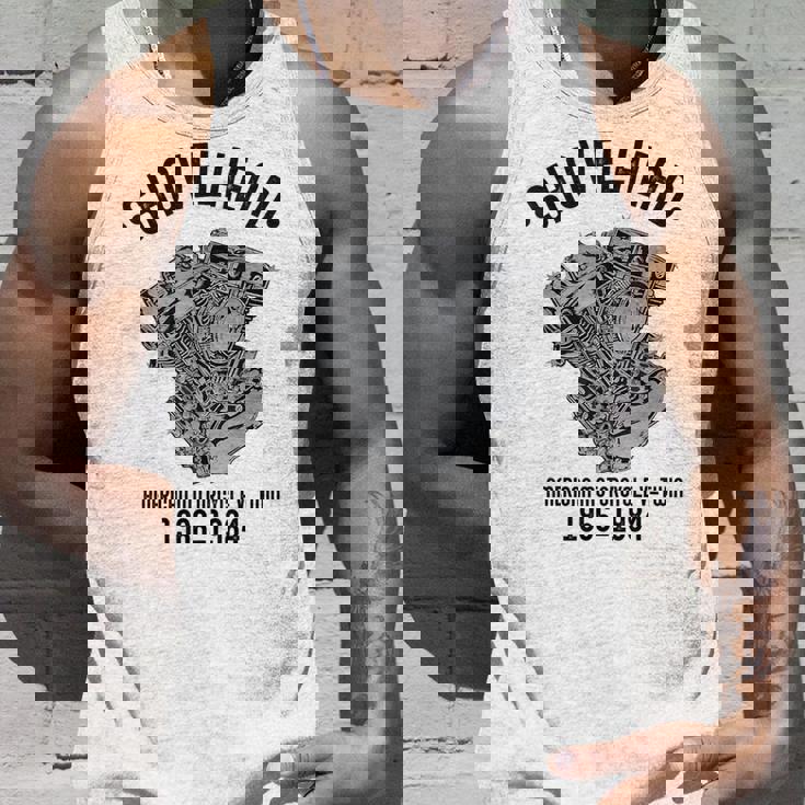 ノベルティ ショベルヘッド オートバイ愛好家 夫 おじいちゃん タンクトップ 彼への贈り物