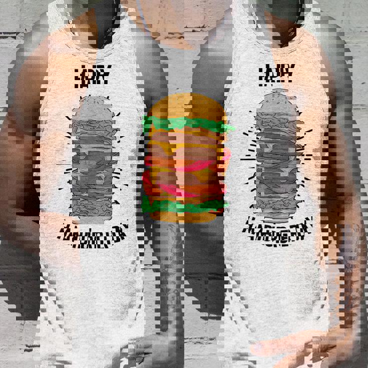 ノベルティ ハンバーガーデー フローズン加工 ミール愛好家 フライドポテト タンクトップ 彼への贈り物