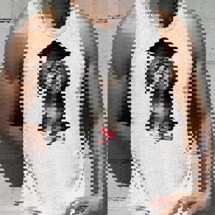 ハバニーズ犬 グラチュエーションキャップ トレーニング 学校 卒業生 オーナー 長袖tシャツ タンクトップ 彼への贈り物