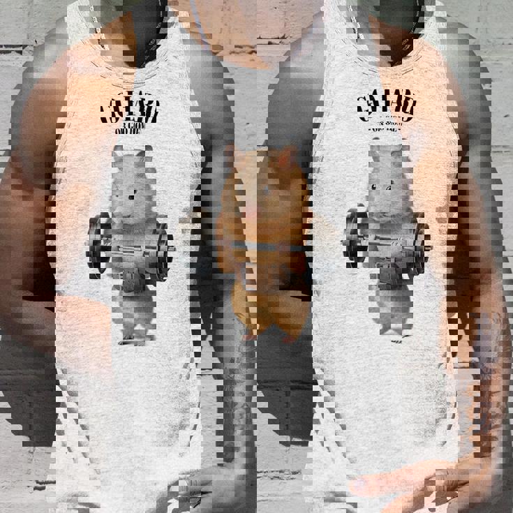 ハムスター ウェイトリフティング フィットネスジム タンクトップ 彼への贈り物