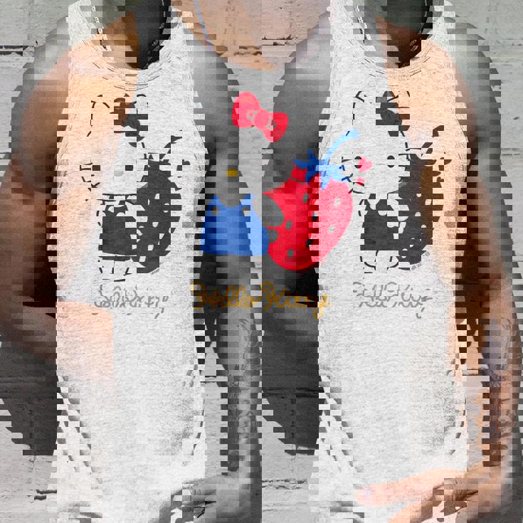 ハローキティ いちご ライトカラー タンクトップ 彼への贈り物