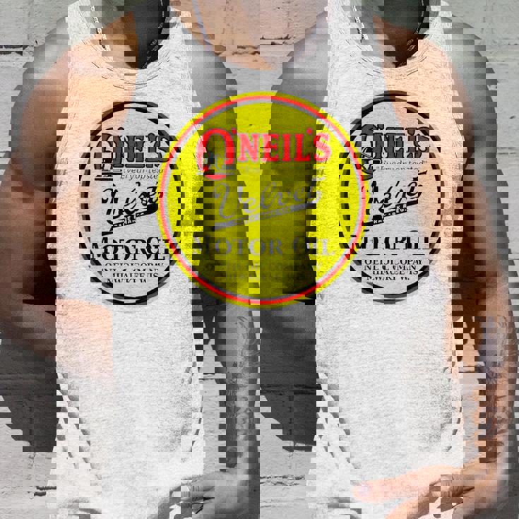 バックプリントのみ レトロ ヴィンテージ ガソリンスタンド オニールのモーターオイル タンクトップ 彼への贈り物