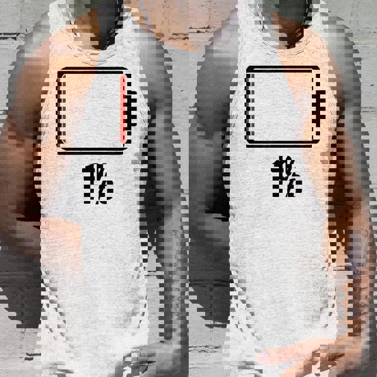 バッテリー1 1残り バッテリー切れtシャツバッテリー低 タンクトップ 彼への贈り物