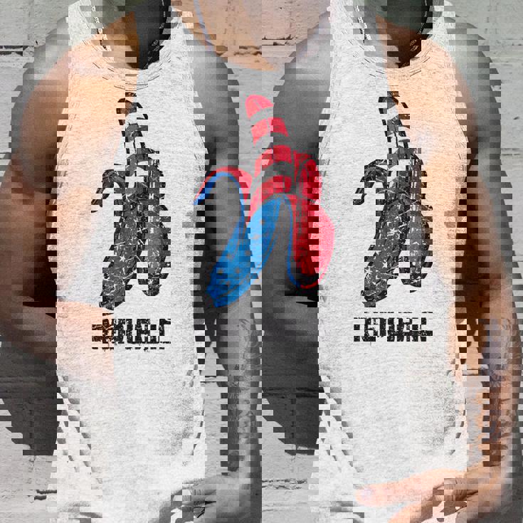 バナナ アメリカ国旗 パトリオット アメリカ パーティー ファニー フルーツ リパブリック タンクトップ 彼への贈り物