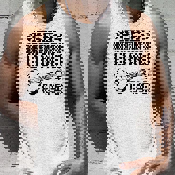 メンズ バンジョーじいさんバンジョーインストラクター タンクトップ 彼への贈り物