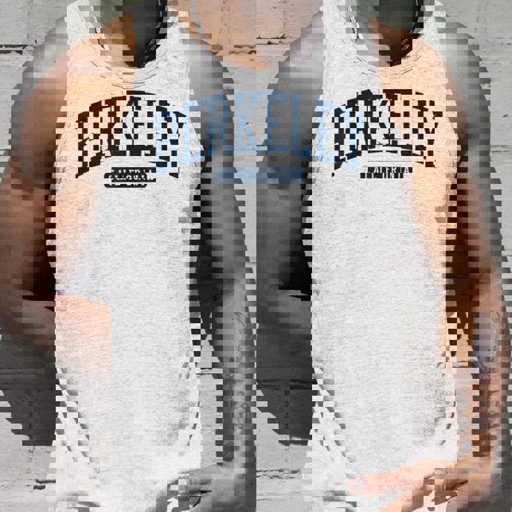 バークレーカリフォルニアカリフォルニアカレッジユニバーシティスタイル ネイビー タンクトップ 彼への贈り物