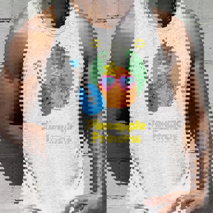 パイナップルプリンセス ウクレレギフト タンクトップ 彼への贈り物