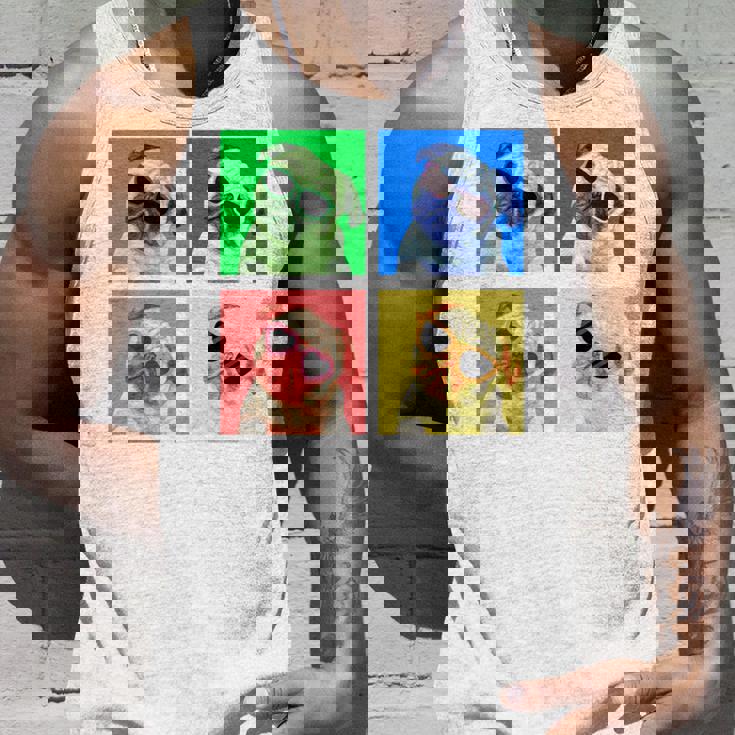 パグ 面白いtシャツ 犬 かわいい メンズ 子供 おもしろ 服 雑貨 グッズ ネタ わんこ イヌ 黒パグ 長袖tシャツ タンクトップ 彼への贈り物