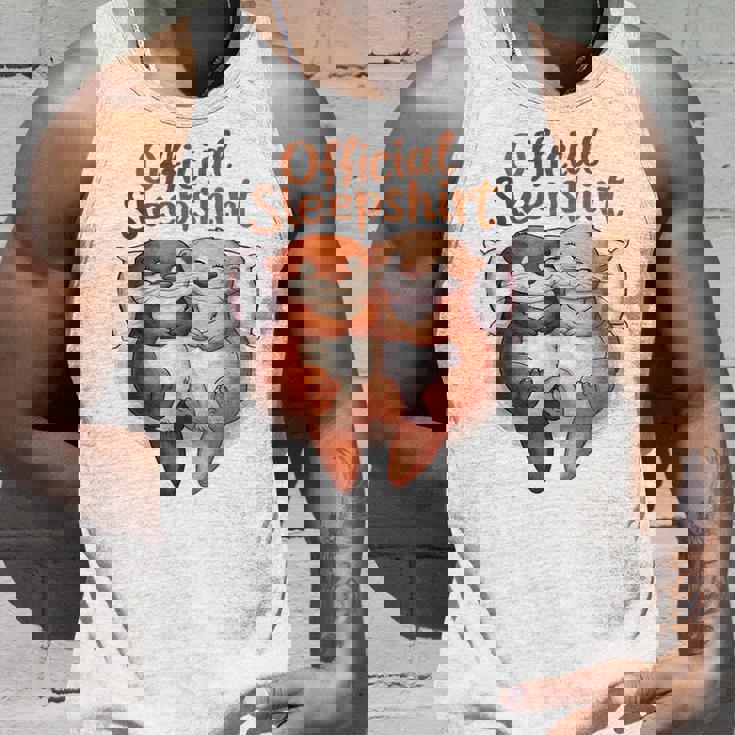 パジャマ バレンタイン カワウソ ラブ タンクトップ 彼への贈り物