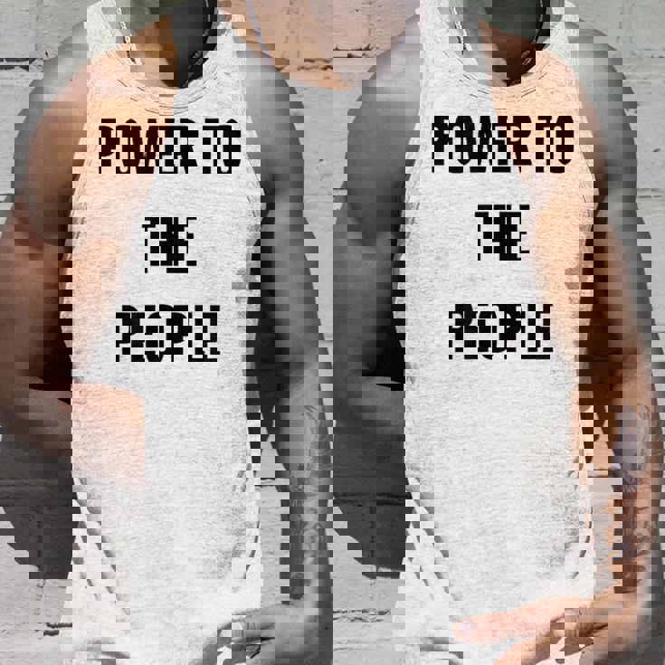 パワー・トゥ・ザ・ピープル タンクトップ 彼への贈り物