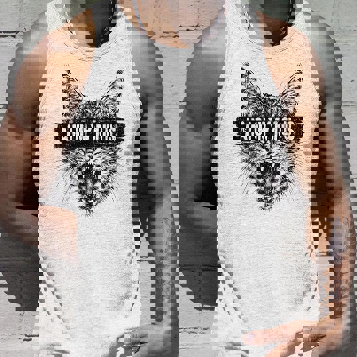 ヒップホップ Y2k Hip Hop Cat ヴィンテージ レトロ エッジの効いたバックプリント ストリートウェア 猫 タンクトップ 彼への贈り物