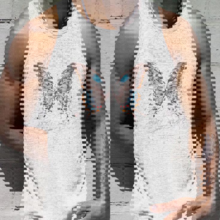 バックプリント ヒップホップ ストリートウェア レトロ Y2k Hip Hop ビンテージ モス バタフライ タンクトップ 彼への贈り物