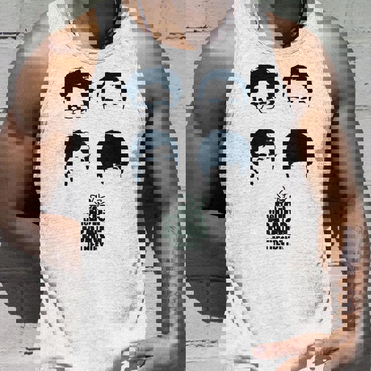 ビッグバン理論ロゴ グループヘア タンクトップ 彼への贈り物