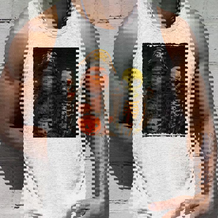 ビッグフットエイリアン 面白い ハロウィン トリック ドア カメラビュー タンクトップ 彼への贈り物