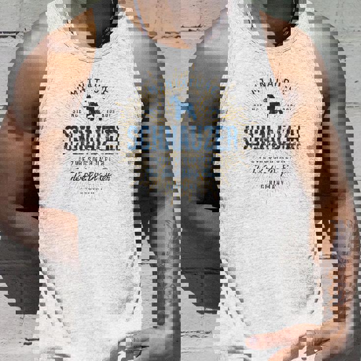 ビンテージ ミニチュア・シュナウザー レトロ タンクトップ 彼への贈り物