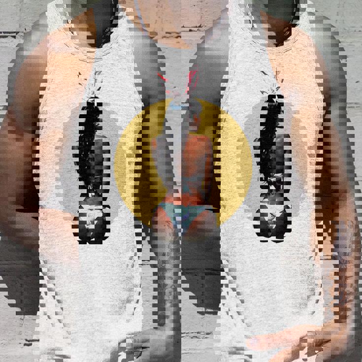 ピンナップ セクシー ブラウンスキン イースターバニー ガールズ ヴィンテージ メンズ レディース 長袖tシャツ タンクトップ 彼への贈り物