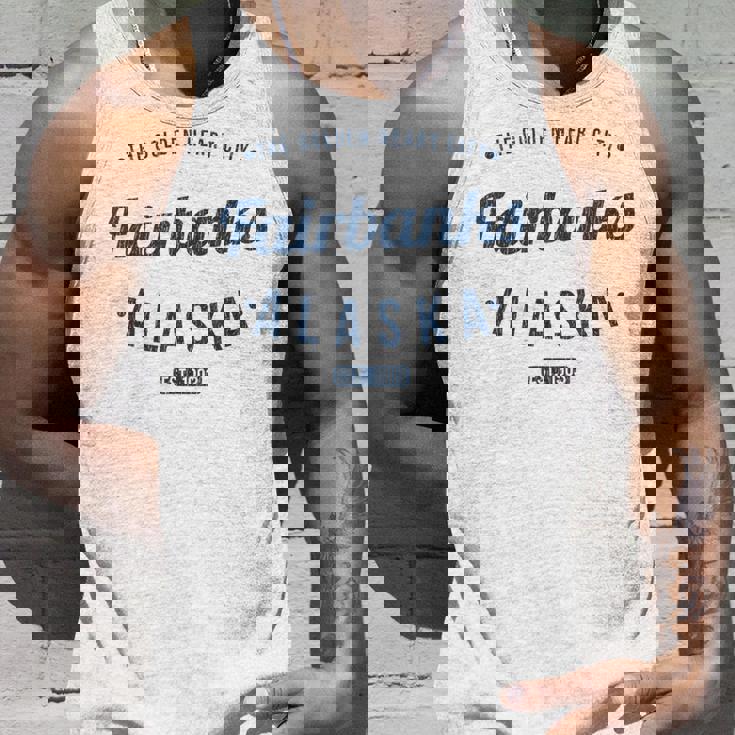 フェアバンクス アラスカ ヴィンテージ ミニマリスト お土産 Ak フェアバンクス タンクトップ 彼への贈り物