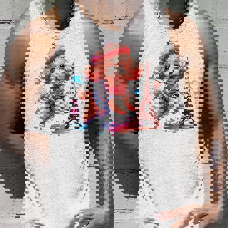 フランス パリ エッフェル塔 ファッション トイ プードル パリ 子犬 タンクトップ 彼への贈り物