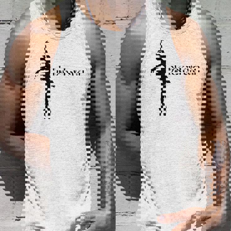 ブラックスワンレイクバレエバレリーナポワントダンスダンサーグラフィック タンクトップ 彼への贈り物