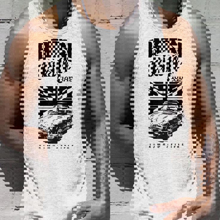 ブリティッシュクラシックカー トライアンフ スピットファイア タンクトップ 彼への贈り物