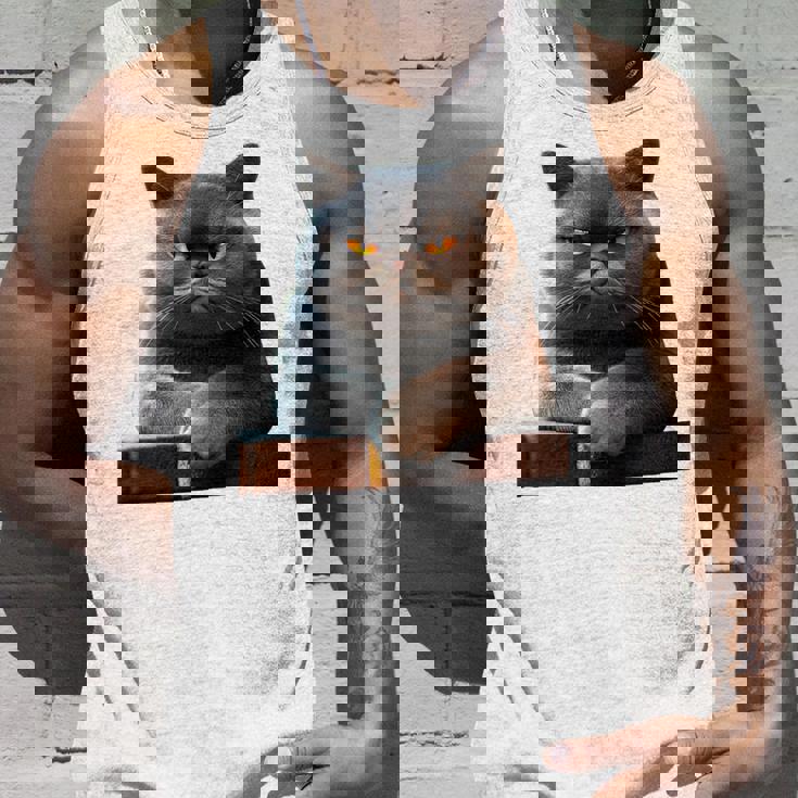 ブリティッシュショートヘア猫猫ママ猫ママかわいい猫 長袖tシャツ タンクトップ 彼への贈り物
