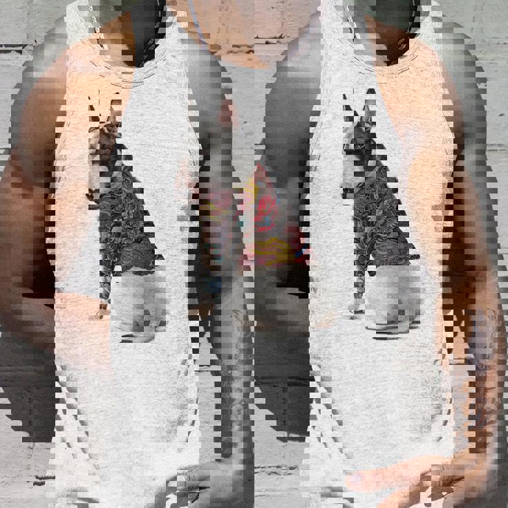 ブルテリア犬 日本龍 タトゥー入り イレズミ タンクトップ 彼への贈り物