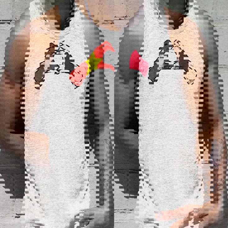 ベトナム日本国旗 ベトナムの日本のハート タンクトップ 彼への贈り物