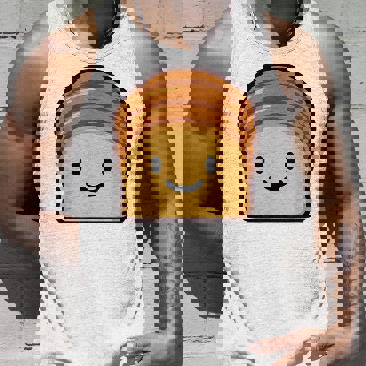 ベーカリー パン ブリオッシュ シンプルでミニマルなユーモア ブリオッシュ タンクトップ 彼への贈り物