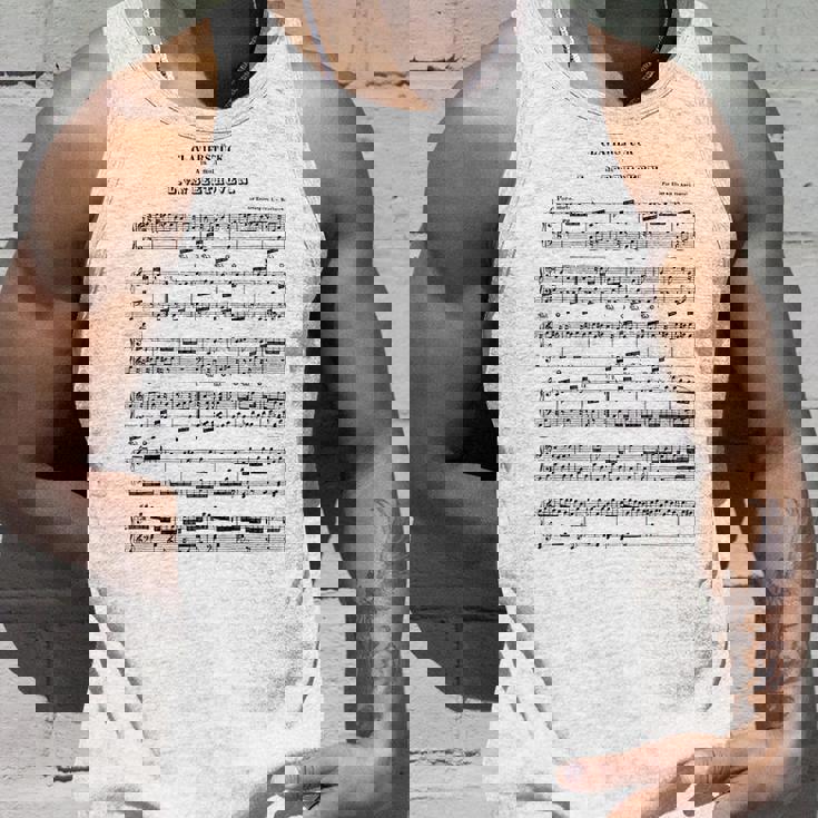 ベートーヴェン 楽譜 ピアノ ピアニスト タンクトップ 彼への贈り物