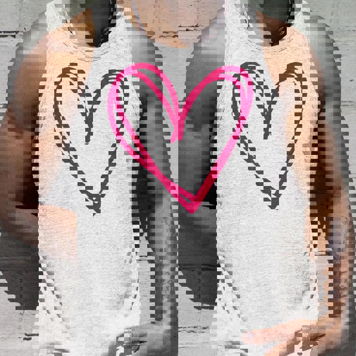 ホットピンクハート タンクトップ 彼への贈り物