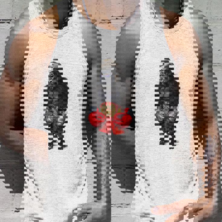 ボクシング チャンピオン ゴリラ ボクサーファイター タンクトップ 彼への贈り物