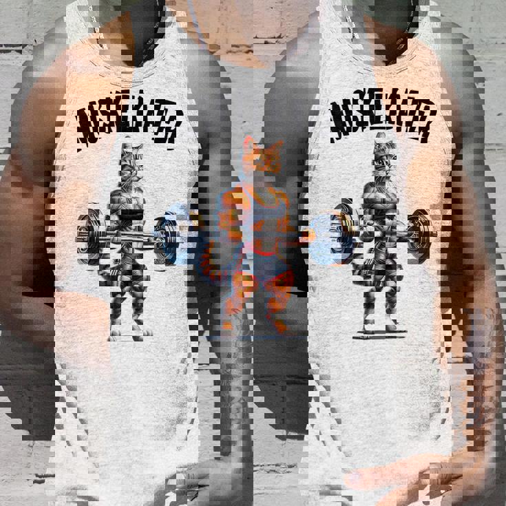 ボディービルダーのためのベアバーベルデザイン ボディービル タンクトップ 彼への贈り物