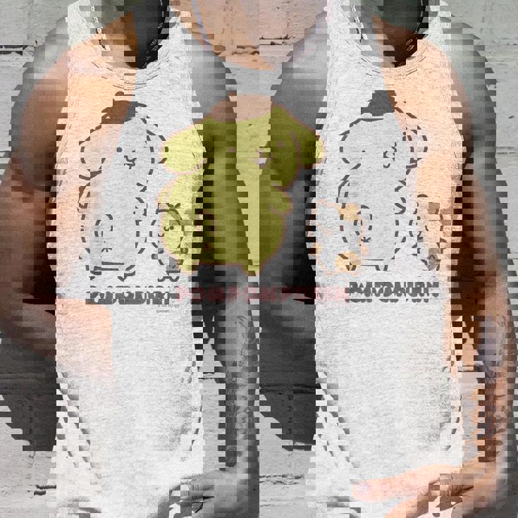 ポムポムプリン ふりむき ライトカラー タンクトップ 彼への贈り物