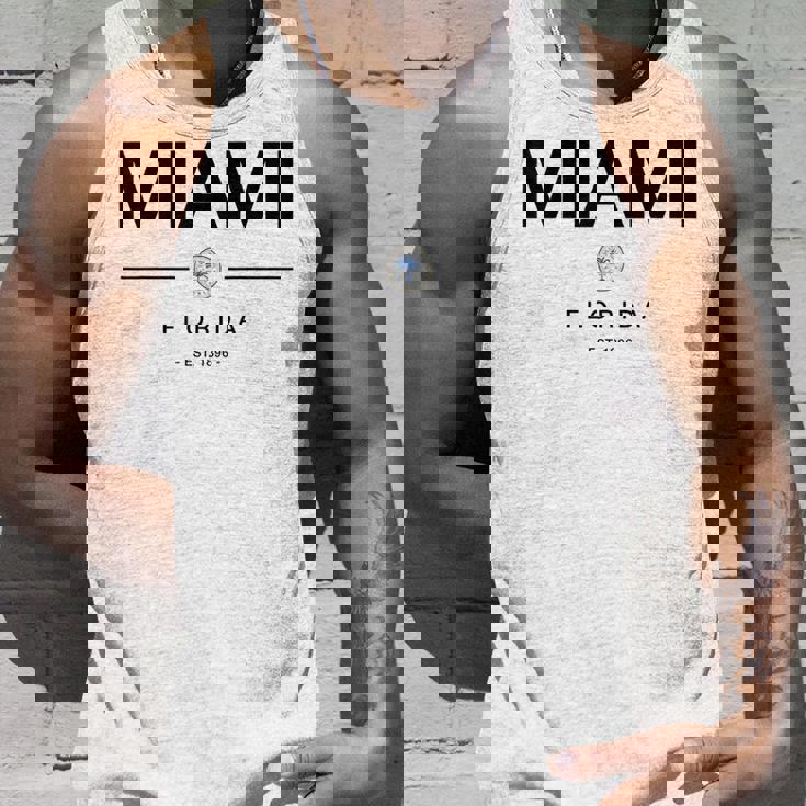 マイアミ フロリダ マイアミ旅行 ヴィンテージ マイアミ フロリダ ギフト タンクトップ 彼への贈り物