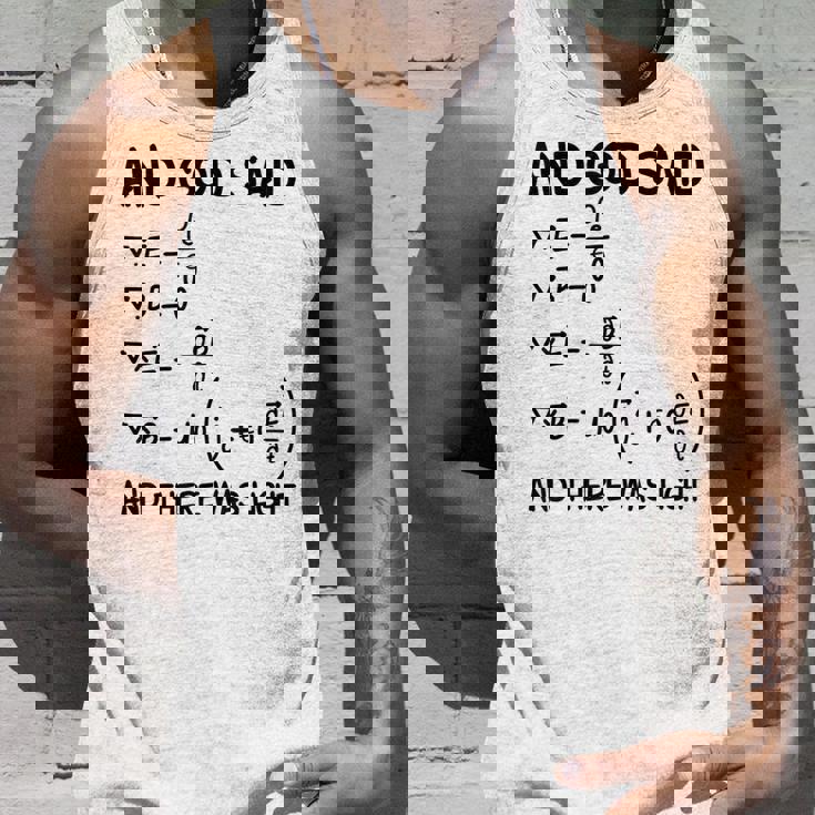 マクスウェル方程式と神は言って、光があった タンクトップ 彼への贈り物