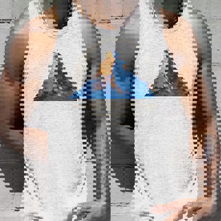 マッターホルン山 ツェルマット ハイキング スイス ギフト 長袖tシャツ タンクトップ 彼への贈り物