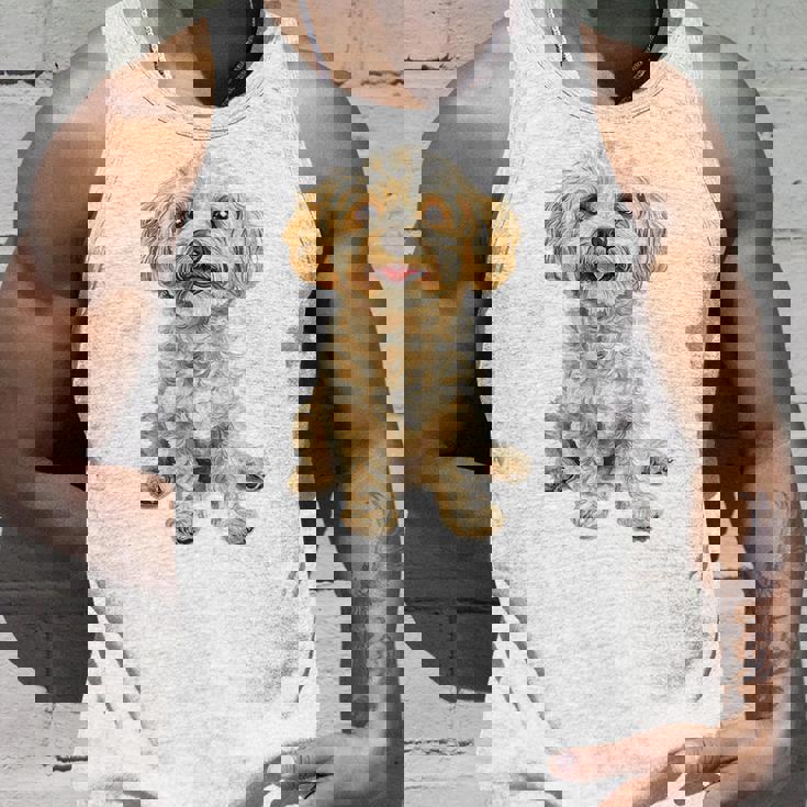 マルチプー犬モチーフペットイラストマルチプー タンクトップ 彼への贈り物