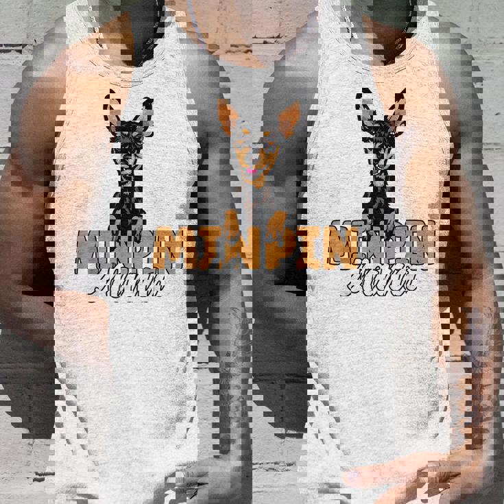 ミニピン ママ かわいい ミニチュア ピンシャー 犬 ママ ミニピン マザー タンクトップ 彼への贈り物