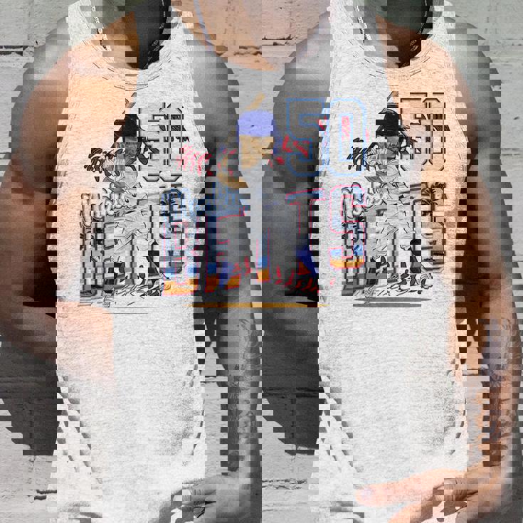 ムーキー・ベッツ ロサンゼルス・ビーチ名 Mlb選手 タンクトップ 彼への贈り物