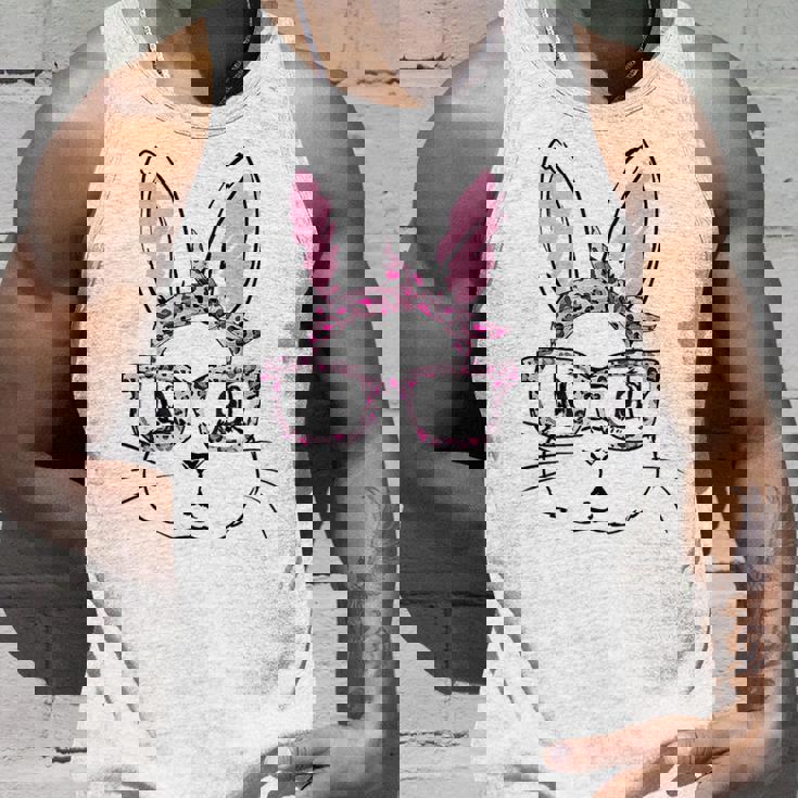 メガネをかけたウサギ ウサギ好き うさぎ好き うさぎの飼い主 おもしろ うさぎ 兎 タンクトップ 彼への贈り物